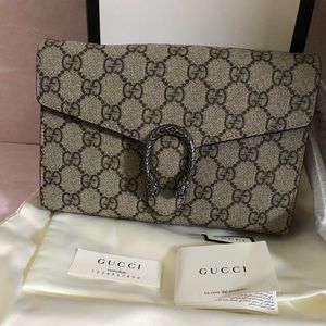 Brand New Gucci Supreme Wallet on Chain